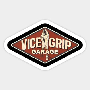 vice grip garage merch Sticker